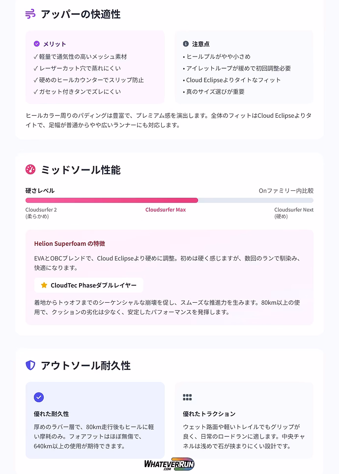 cloudsurfer max_cr2
