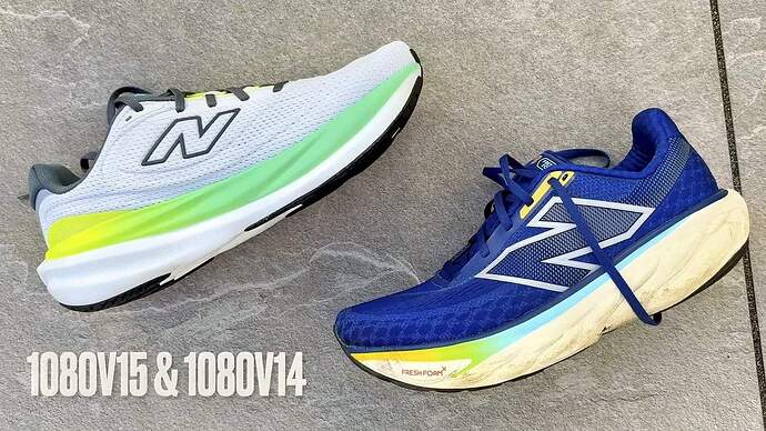 New Balance 1080v15 初走行レビュー_ New Balance 1080v14 と比べて何が新しくなったのでしょうか_ 1-16 screenshot