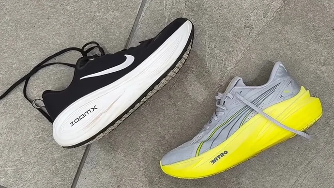 Nike Vomero Plus vs Puma MagMax Nitro 2
